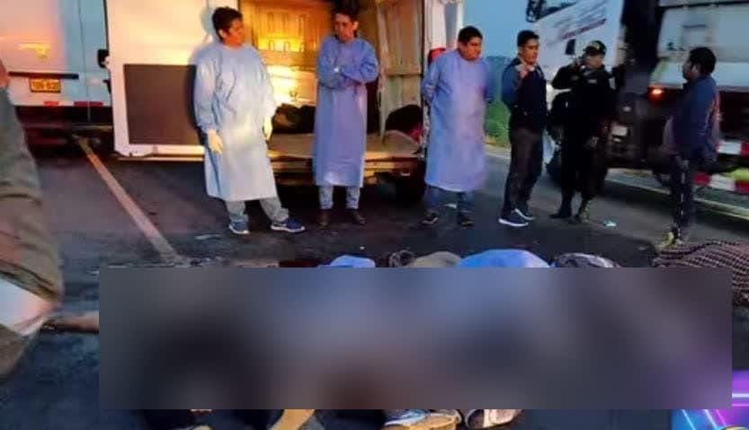 Cinco personas mueren en accidente cerca a Don Isaac en la vía Otuzco - Trujillo