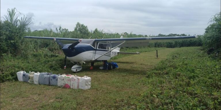 Madre de Dios: Incautan más de 300 kilos de droga, una avioneta y destruyen pozas de maceración