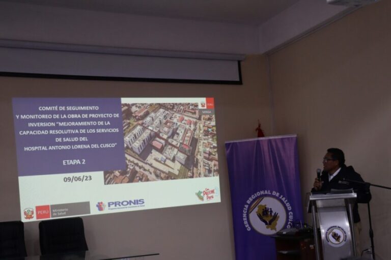 Cusco: Hospital Antonio Lorena se entregará en 2024 solo si se cumple el cronograma de obra
