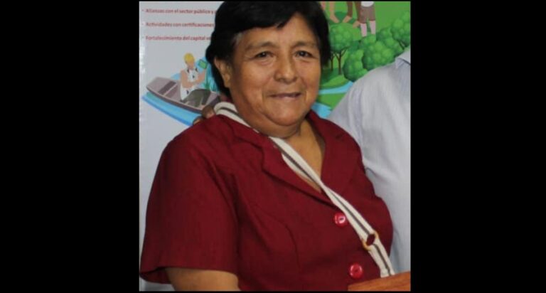Madre de Dios: Falleció la defensora ambiental Isabel Yalico López