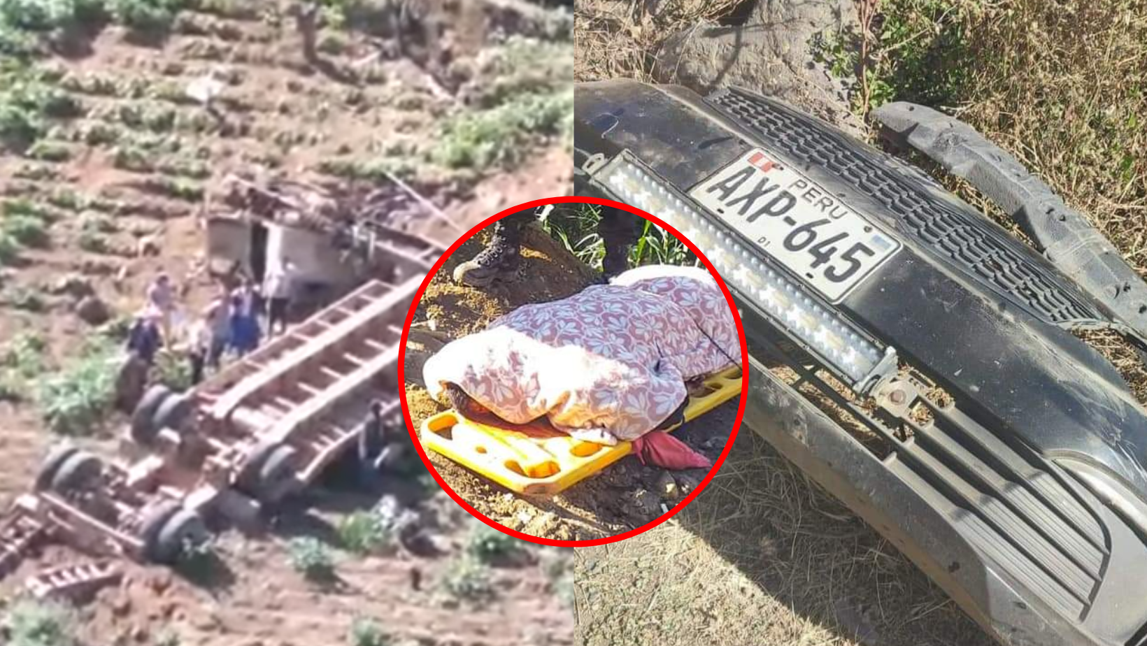 La Libertad: choque mortal entre un tráiler y auto en la vía Otuzco - Trujillo