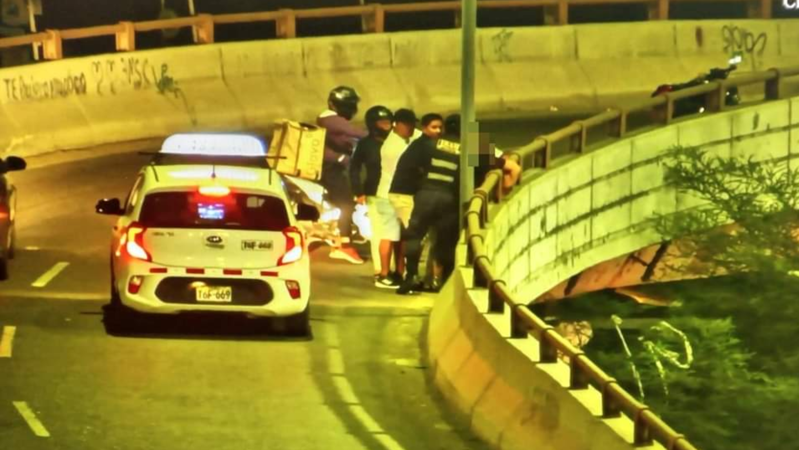 La Libertad: mujer de 36 años intentó quitarse la vida en el bypass de Mansiche