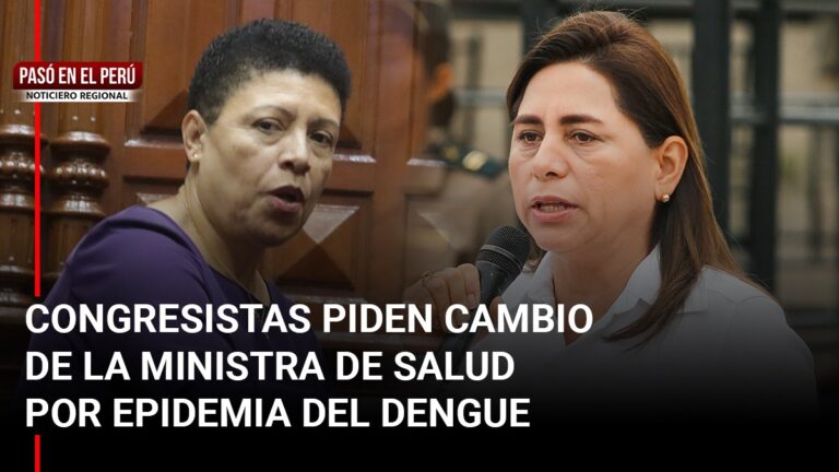 Pasó en el Perú | Congresistas de Piura esperan salida de la ministra de Salud por epidemia del dengue