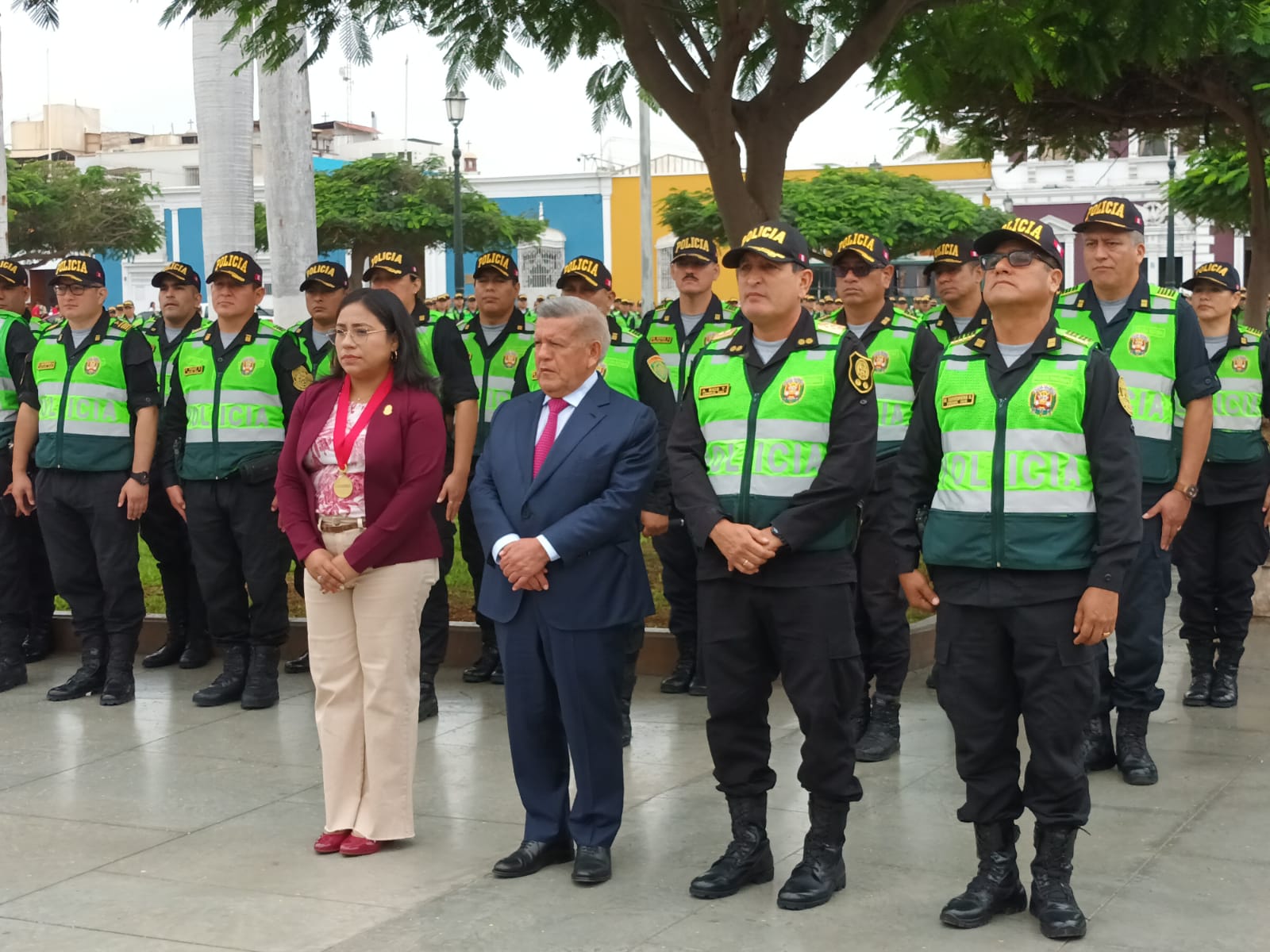 PNP presenta plan 'Marea Verde': 700 agentes adicionales patrullarán cada 7 días en calles de Trujillo
