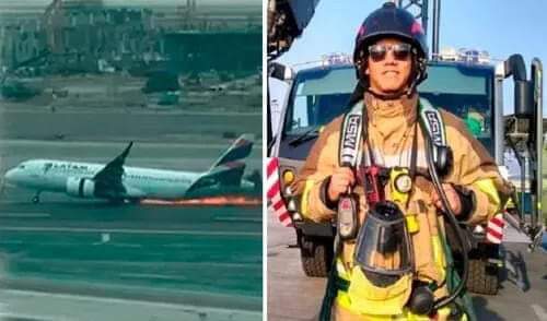 Fallece bombero aeronáutico tras accidente en el Aeropuerto Jorge Chávez