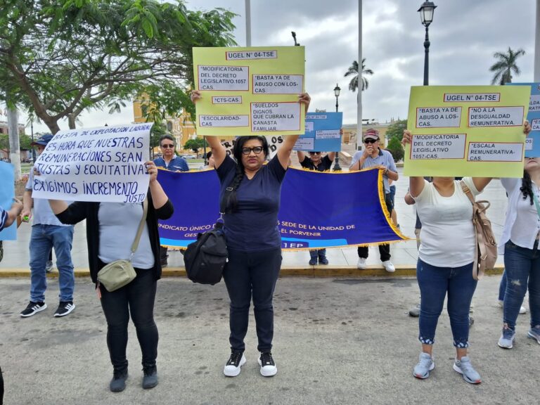 La Libertad: los trabajadores CAS de El Porvenir exigen aumento salarial