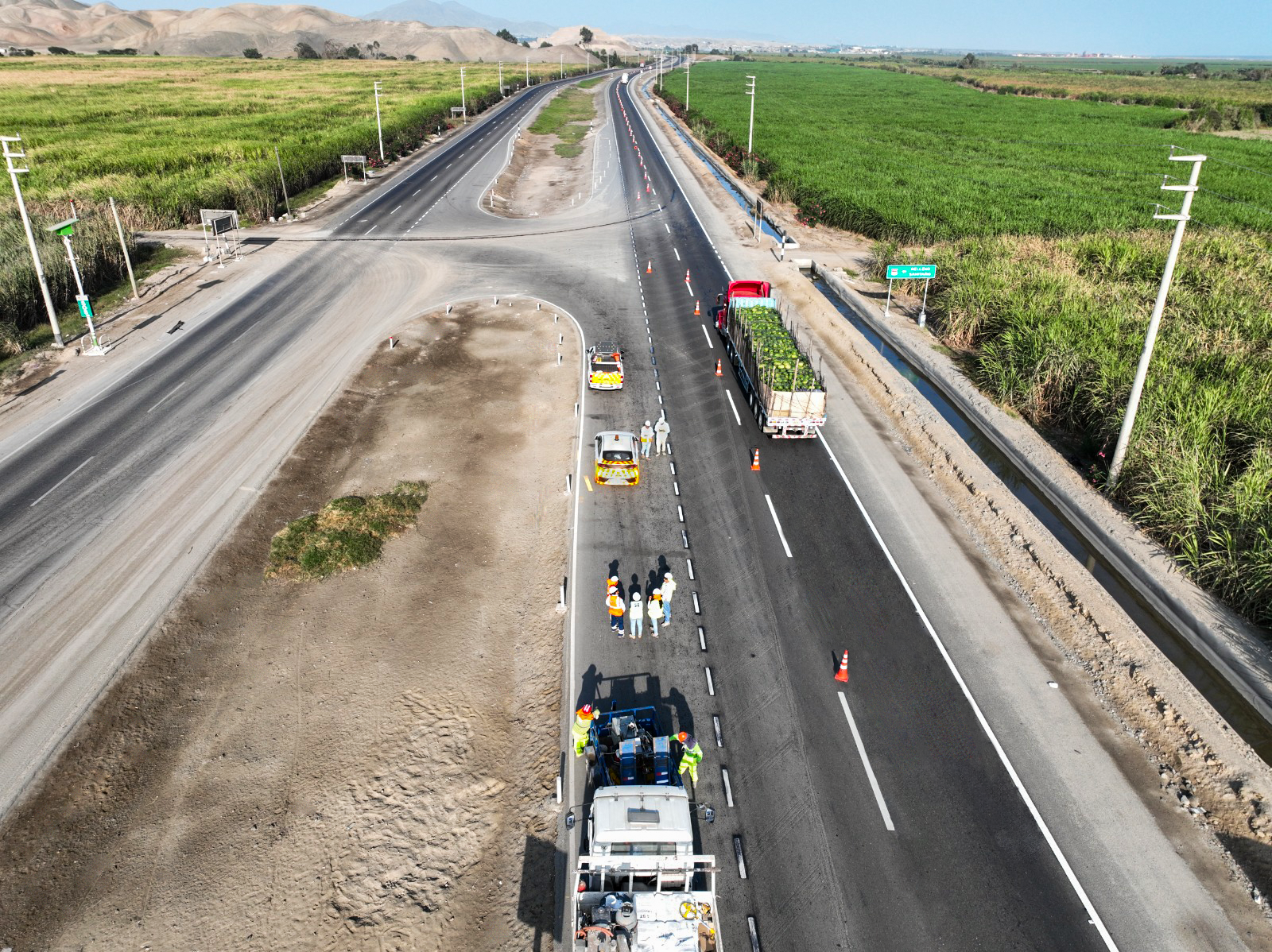Intervenciones valorizadas en más de S/ 9 millones se realizarán en el tramo Pativilca – Santa – Salaverry para reducir accidentes
