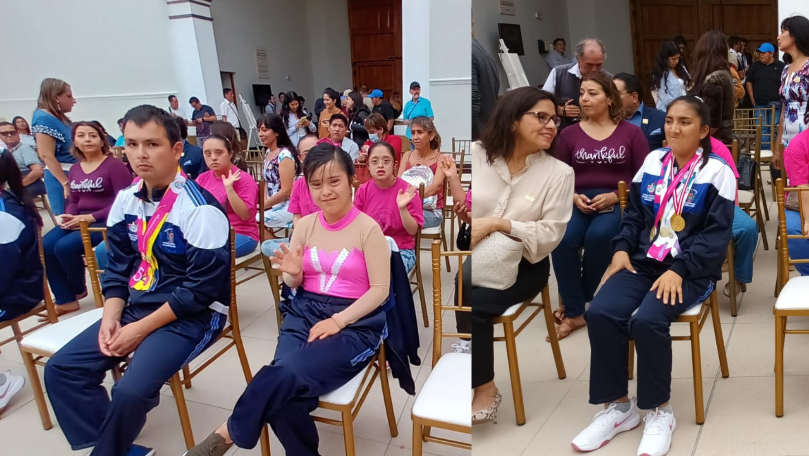 Deportistas trujillanos reciben reconocimiento tras obtener medallas en Berlín
