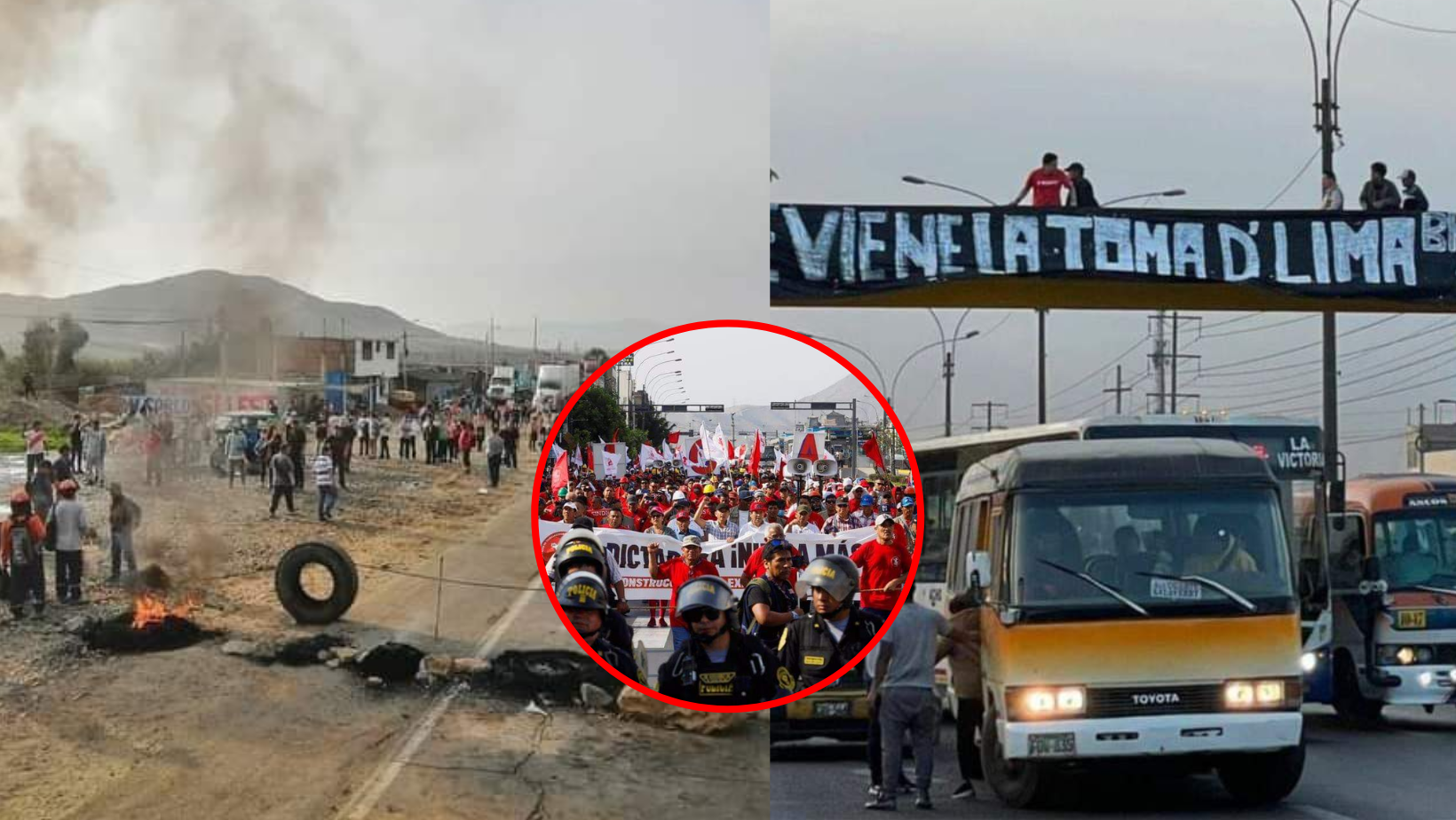 La Libertad: provincia de Virú se suma al paro nacional tercera "toma de Lima'