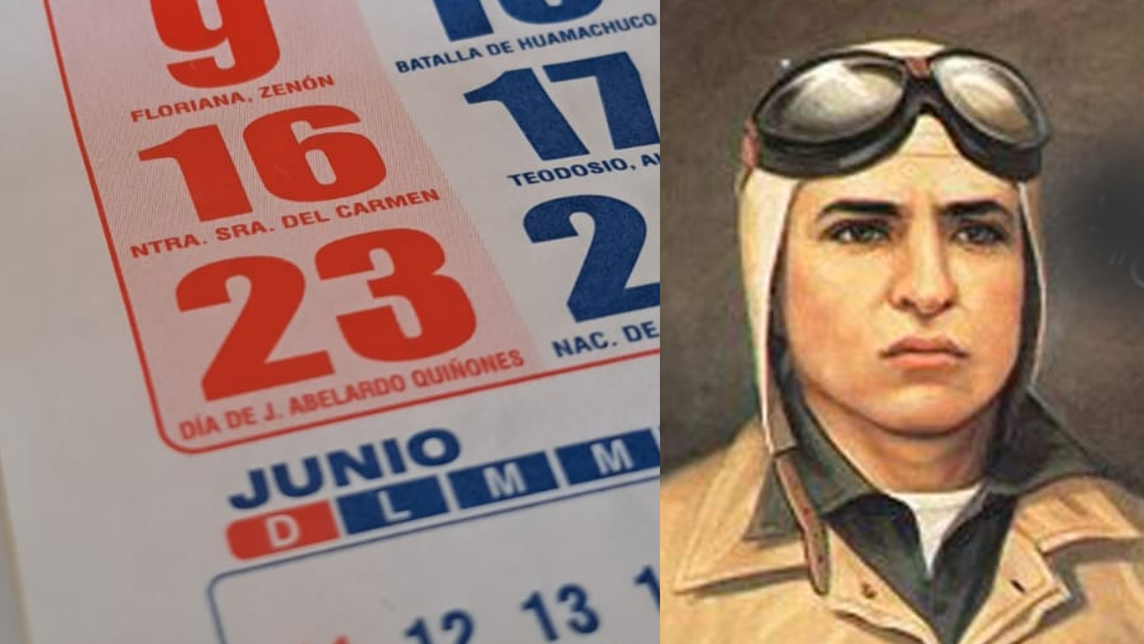 Nuevo feriado nacional el 23 de julio en conmemoración a José Abelardo Quiñones