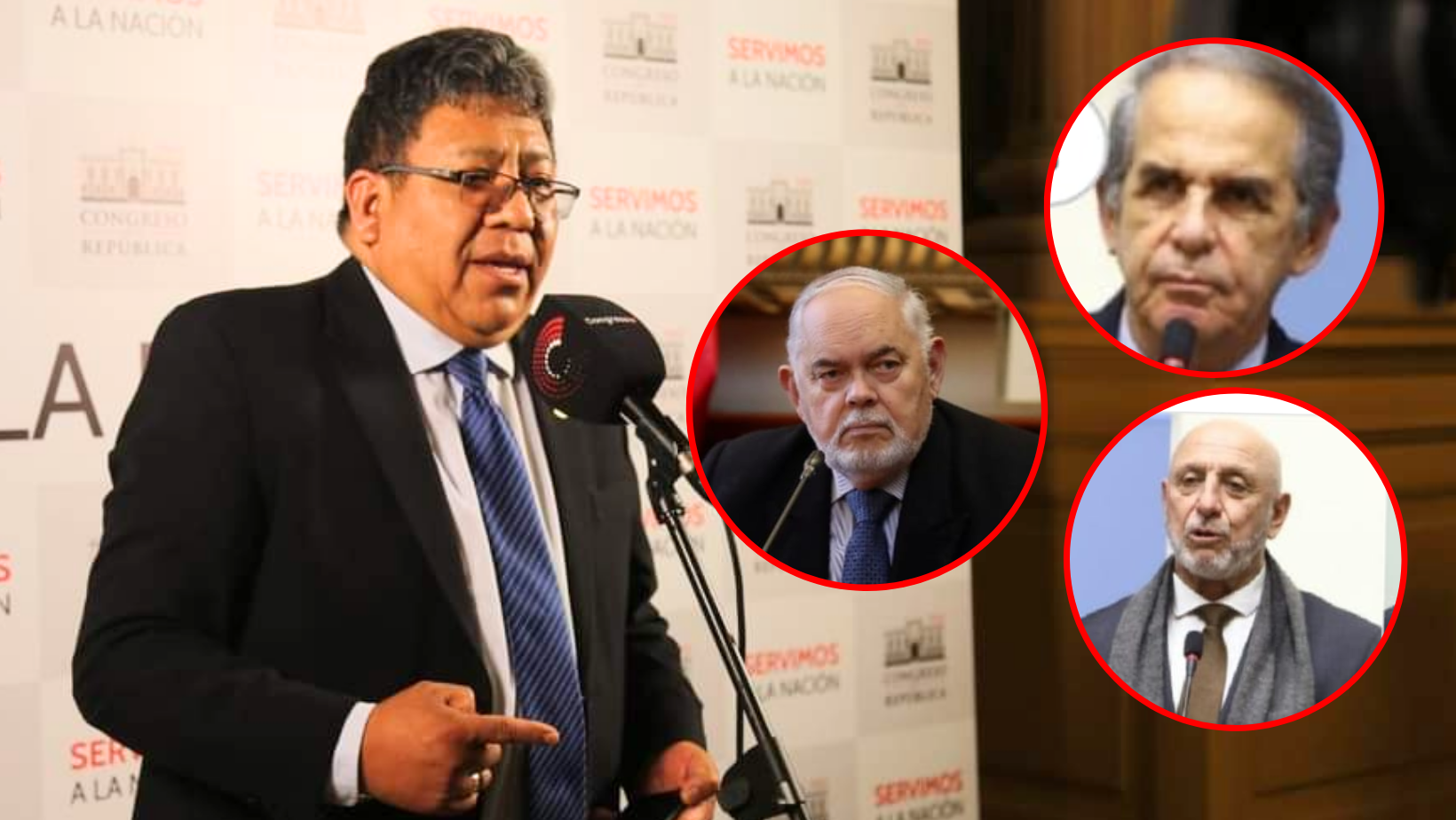 Congresista Flores Ancachi implicado en nuevo audio sobre "recorte de sueldos" acusa a otros tres parlamentarios