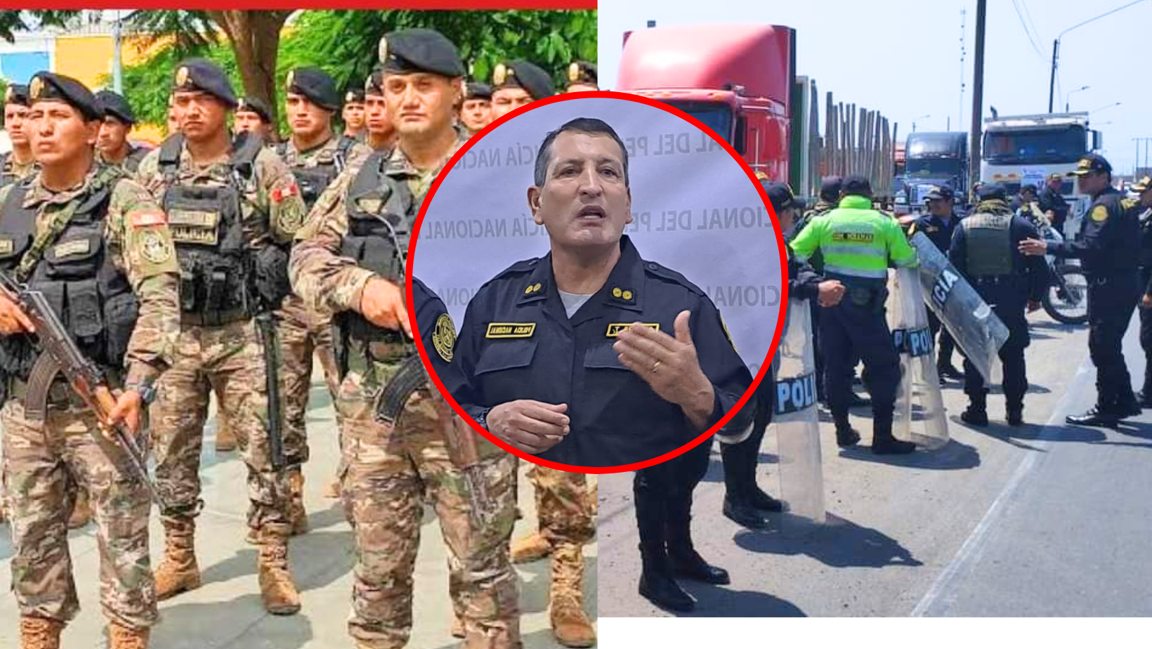 La Libertad: desplegarán contingente policial y militar para controlar manifestaciones el 19 de julio en Virú