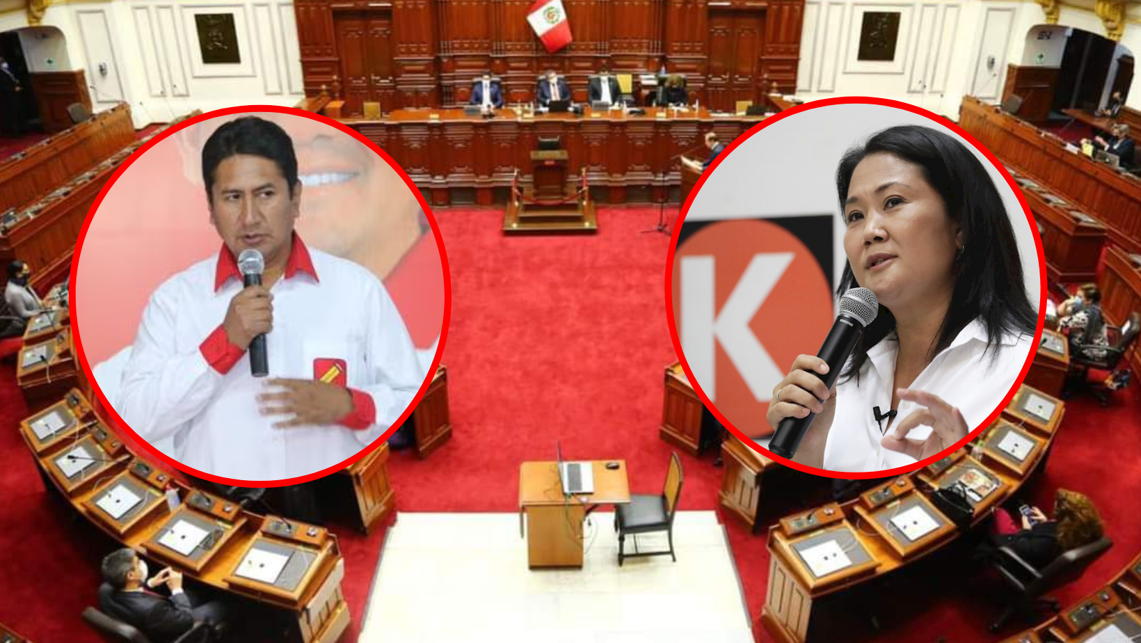 Fuerza Popular y Perú Libre  se unen para liderar Mesa Directiva del Congreso