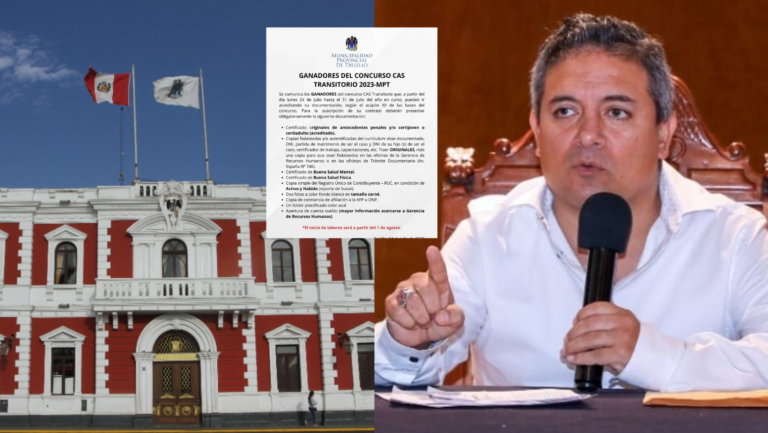 La Libertad: Municipalidad de Trujillo exige certificado de salud mental y física a ganadores de concurso CAS