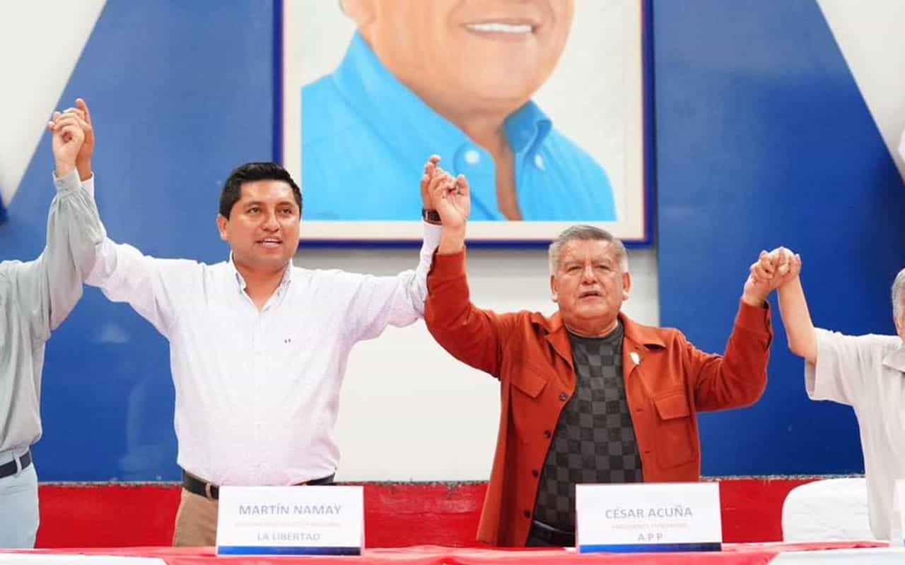 La Libertad: Temen que el gerente Martín Namay use recursos públicos a favor de APP