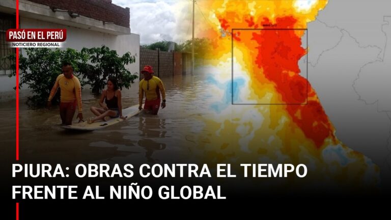 Pasó en el Perú | Gobernador de Piura reconoce lentitud en prevención frente al Niño Global