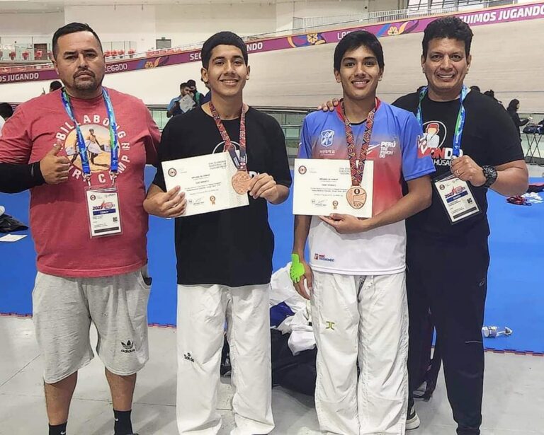 Trujillo: jóvenes ganan medallas en taekwondo en ranking nacional