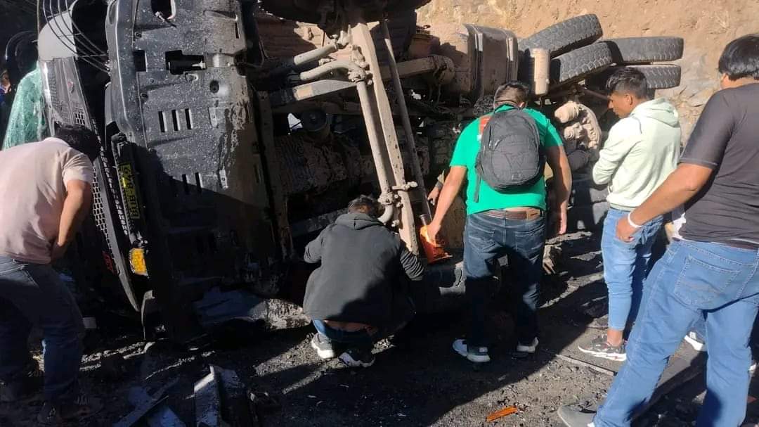 La Libertad: Accidente de tránsito en la carretera Otuzco - Trujillo