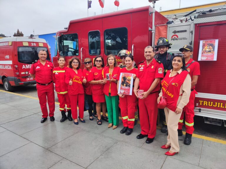 Se realizará una colecta para mejorar el equipamiento de los bomberos voluntarios en Trujillo