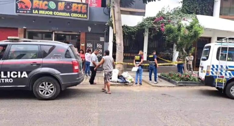 Trujillo: asesinan a joven de un disparo en la cabeza en la urb. Palermo