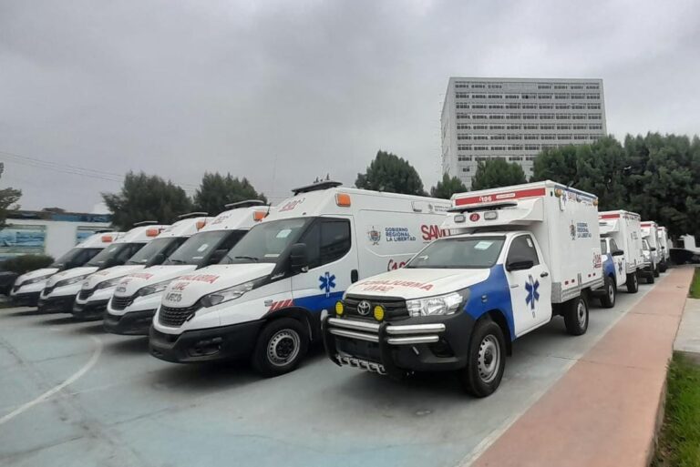 La Libertad: en 20 días entregarán 38 nuevas ambulancias para los centros de salud en la región