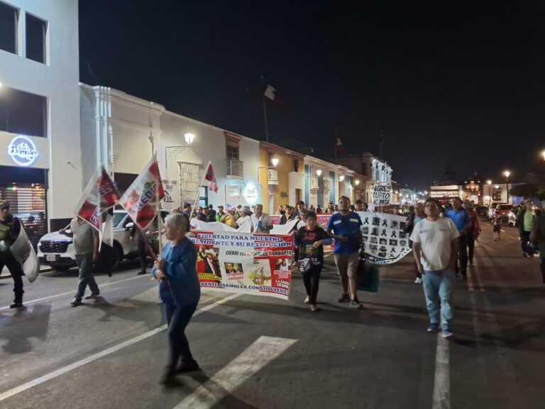 Trujillo: marchas continuaron sin expectativa