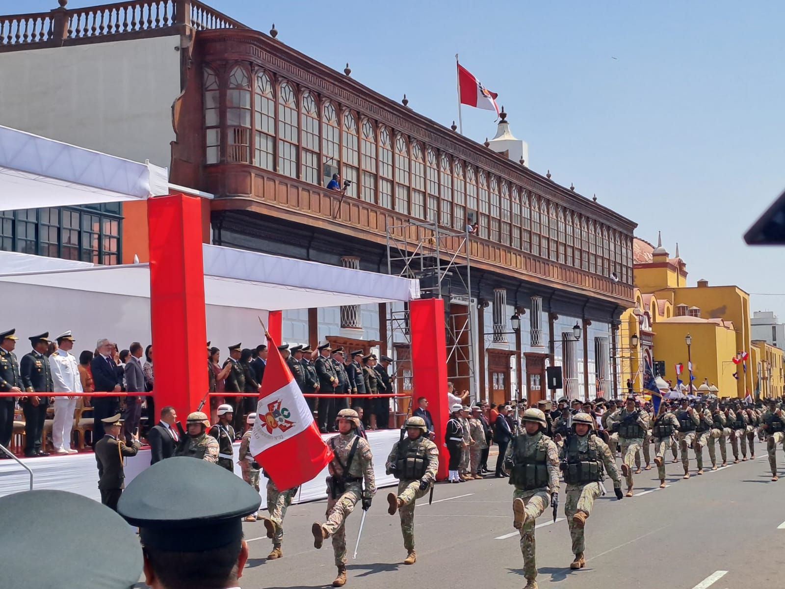 La Libertad: Inicio de celebración de fiestas patrias sin manifestaciones ni bloqueo de vías