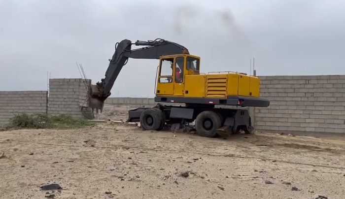 La Libertad: recuperan terrenos invadidos en la quebrada El León