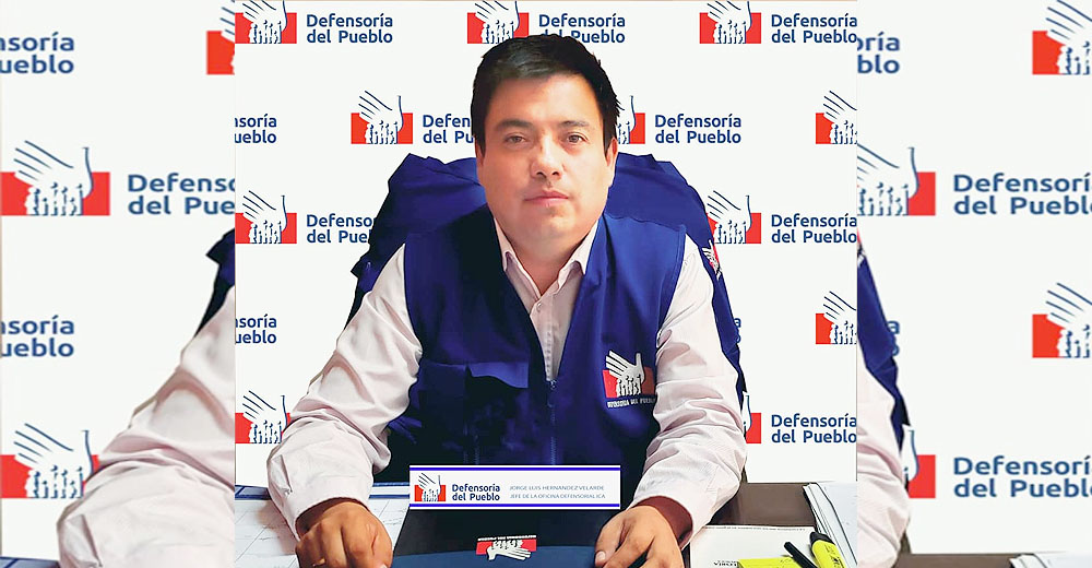 Ica: Jefe de la Oficina Defensorial es denunciado por tocamientos indebidos