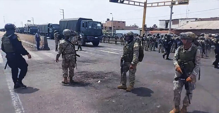 Toma de Lima: Centenar de policías DINOES cuidarán la Panamericana Sur para evitar bloqueos