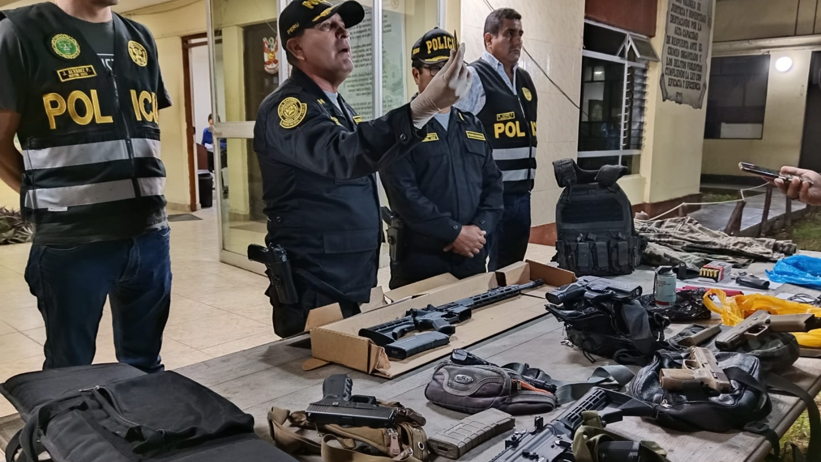 Trujillo: Capturan a presunta banda criminal dedicada a la extorsión en El Milagro