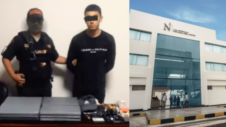 Trujillo: Sujeto extranjero finge ser alumno para robar 12 laptops de la UPN, pero es detenido