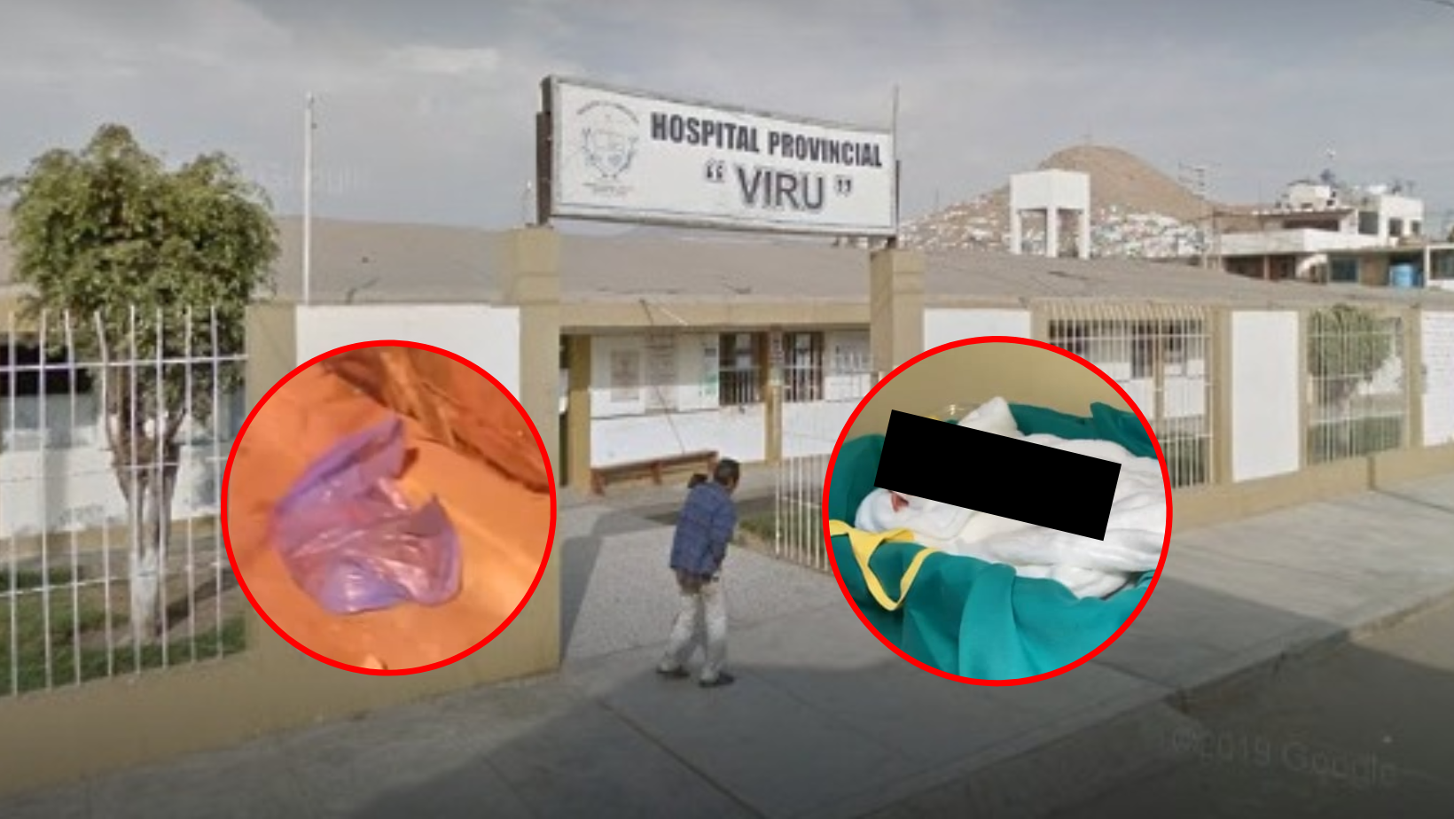 La Libertad: Abandonan a bebé recién nacido en bolsa de plástico en Virú
