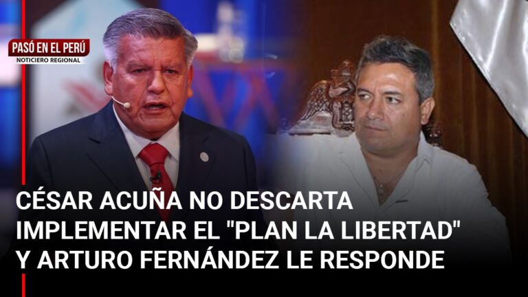 Pasó en el Perú | César Acuña y Arturo Fernández apelan al populismo ante la inseguridad en Trujillo