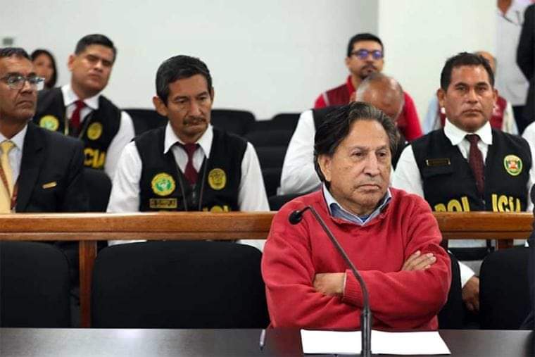 Alejandro Toledo: El 11 de Septiembre será la audiencia contra el expresidente