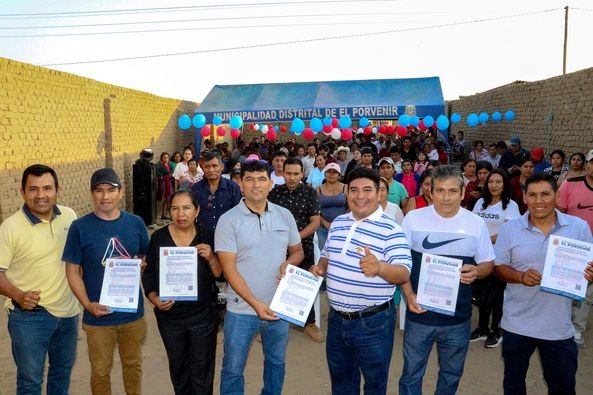 El Porvenir: 168 Familias legalizan sus viviendas con certificados de posesión