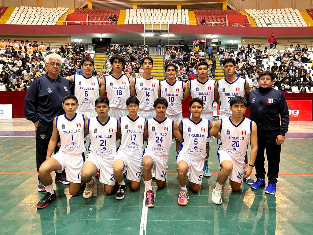Trujillo: campeonato de basquetball se desarrolla en la ciudad
