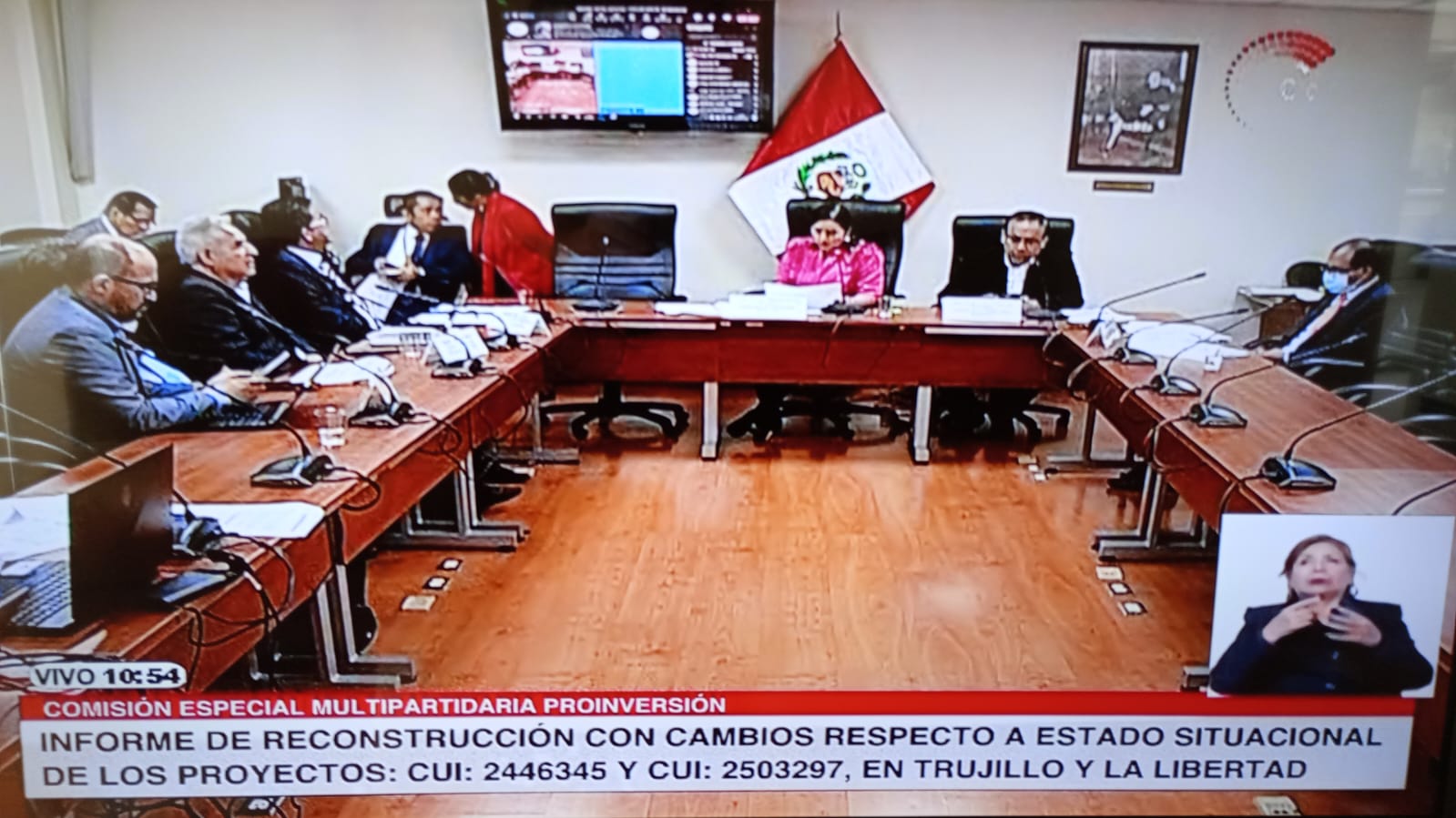 Reconstrucción Cambios brinda informe ante Comisión del Congreso sobre el estancamiento de obras en quebradas de Trujillo
