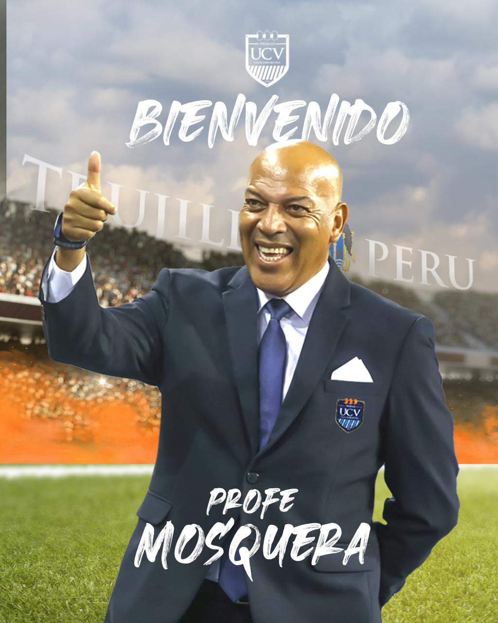 Liga 1: Roberto Mosquera es el nuevo DT del Club UCV