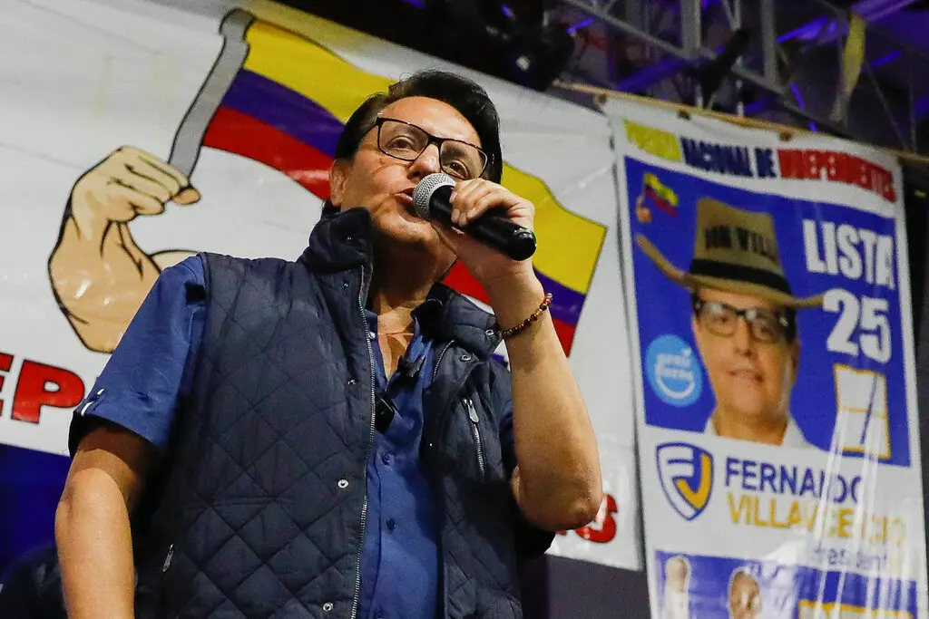Ecuador: matan a tiros a candidato presidencial tras salir de mitin