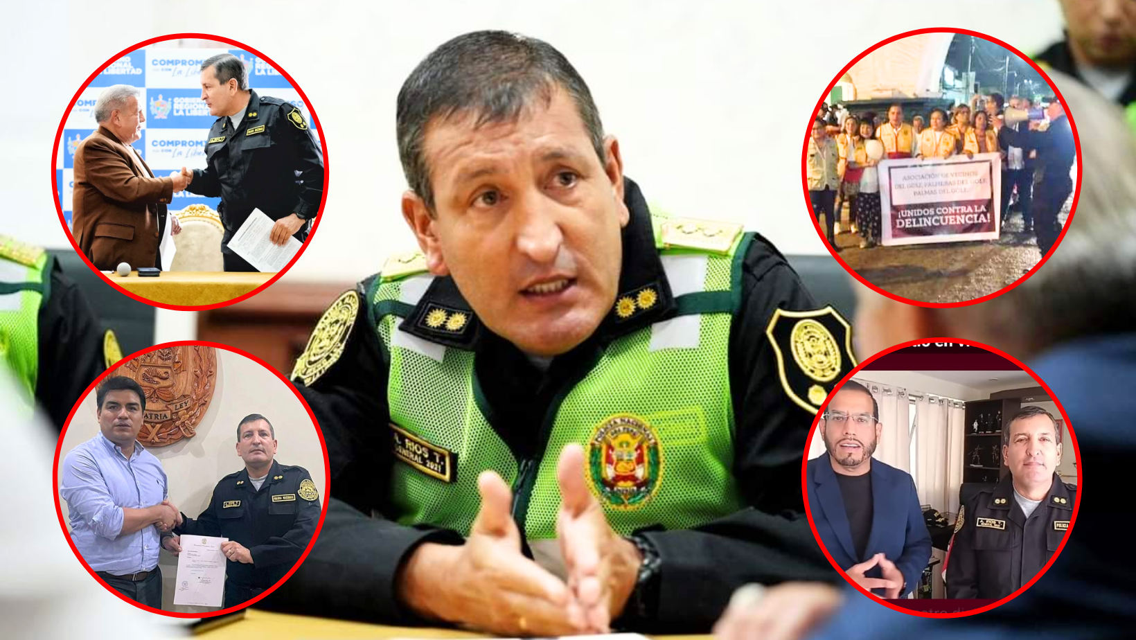 General PNP en La Libertad, Ríos Tiravanti: "La mejor forma para combatir la delincuencia es trabajar todos en equipo"