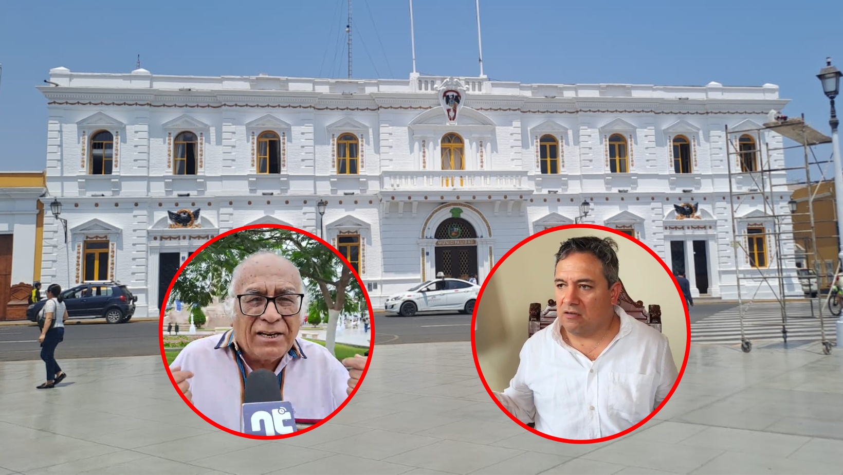 Trujillo: Historiador critica el pintado de la Municipalidad: "Parece un hospital y un circo"