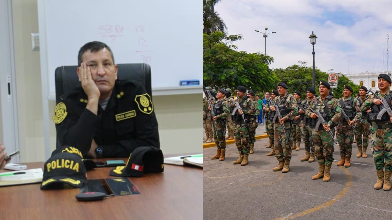 General de la Policía: "Trujillo no requiere estado de emergencia porque hay presencia de DINOES"