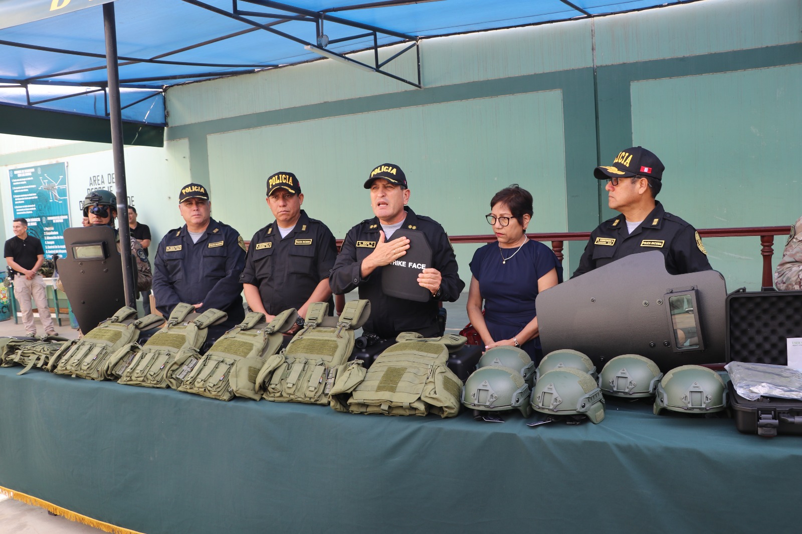 La Libertad: PNP recibe equipos tácticos para combatir la inseguridad ciudadana