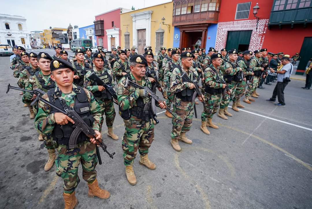 Trujillo: 50 DINOES arriban para intensificar la lucha contra la delincuencia