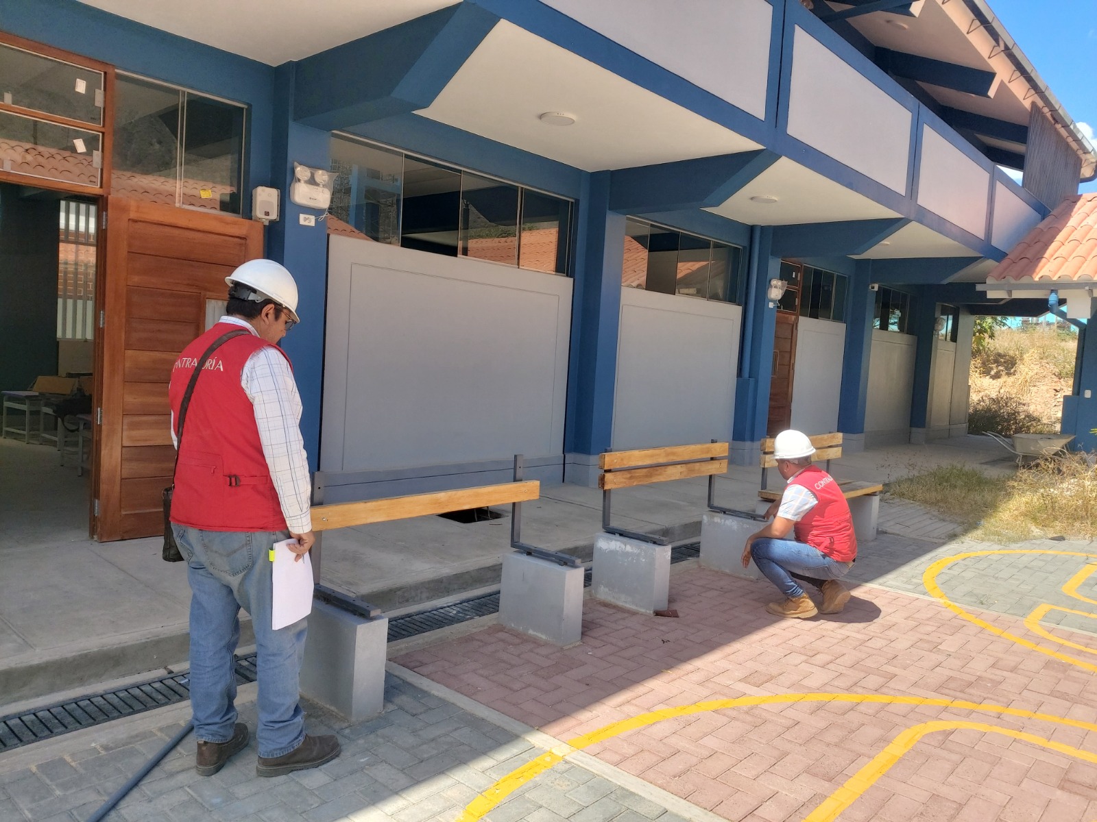 La Libertad: Obra en colegio de más de nueve millones de soles en Bolívar es entregado con trabajos inconclusos