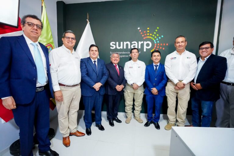 Trujillo: Inauguran nueva oficina de la  SUNARP en el distrito de Laredo
