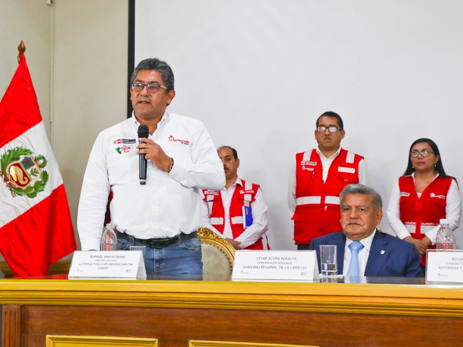 La Libertad: ARCC garantiza objetivo de continuar obras del plan integral