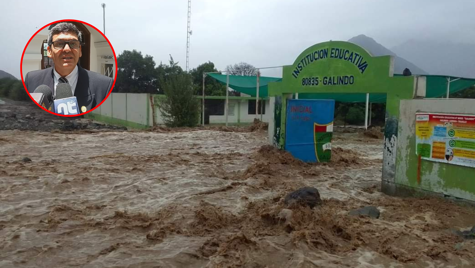 La Libertad: 50 % de los colegios son vulnerables ante el Fenómeno El Niño