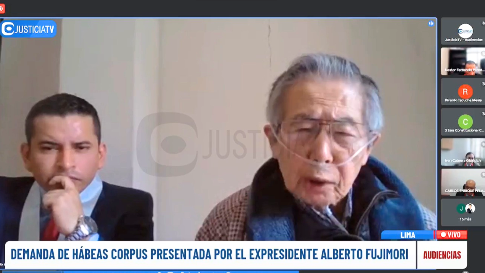 Alberto Fujimori solicita rectificar indulto humanitario a su favor